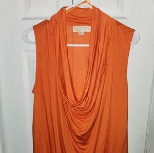 Michael Kors sleeveless cowel blouse